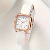 Women's Quartz Watch Alloy Case Imitation Leather Strap Square Casual