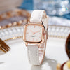 Women's Quartz Watch Alloy Case Pu Strap Squareshaped Reengraved Casual Style