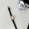 Women's Quartz Watch Alloy Case Simple Square Retro Style