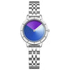 Women's Quartz Watch Alloy Case Stainless Steel Band Round Dial Fashionable Design