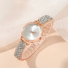Women's Quartz Watch Alloy Case Stainless Steel Strap Round Dial Leisure Style