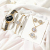 Women's Quartz Watch Alloy Case Stainless Steel Strap Round Dial Leisure Style