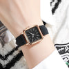 Women's Quartz Watch Alloy Imitation Leather Rectangle Leisure Style