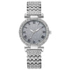 Women's Quartz Watch Alloy Material Fashion Round Dial Starry Design Jewelry Buckle