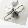Women's Quartz Watch Alloy Stainless Steel Heart Shape Retro Leisure Style