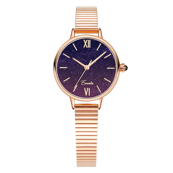 Women's Quartz Watch Alloy Stainless Steel Round Dial Leisure Style