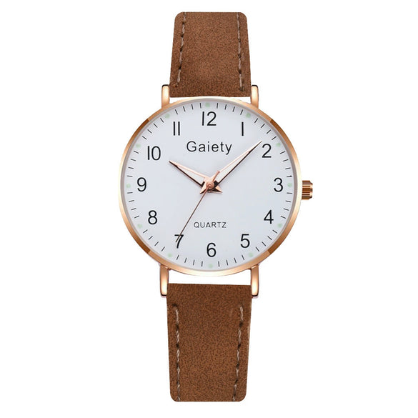 Women's Quartz Watch Set Canvas Strap Alloy Case Round Dial Leisure Style