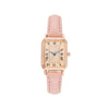 Women's Quartz Watch Zinc Alloy Case Pu Strap Rectangular Dial Fashion Retro Design
