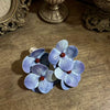 Women’s Resin Flower Earrings With Electroplated Finish And Steel Ear Needles Fresh Sweet Floral Jewelry