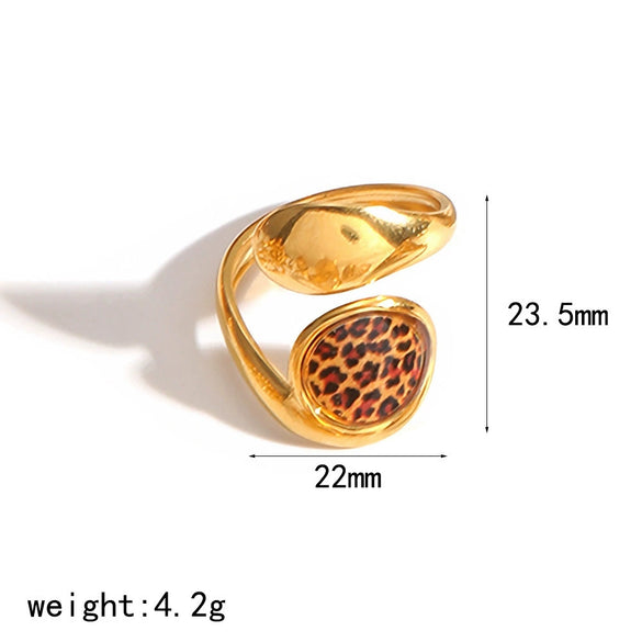Women's Resin Jewelry Set With Geometric Bracelet Ring And Amber Colored Earrings Electroplated Ins Style Accessories
