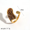 Women's Resin Jewelry Set With Geometric Bracelet Ring And Amber Colored Earrings Electroplated Ins Style Accessories