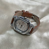 Women's Retro Barrelshaped Alloy And Stainless Steel Quartz Watch Niche Light Luxury Highend Fashion