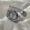 Women's Retro Barrelshaped Alloy And Stainless Steel Quartz Watch Niche Light Luxury Highend Fashion