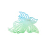 Women's Retro Butterfly Hair Shark Clip With Frosted Gradient Color And Baking Paint Design
