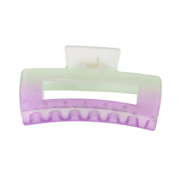 Women's Retro Butterfly Hair Shark Clip With Frosted Gradient Color And Baking Paint Design