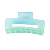 Women's Retro Butterfly Hair Shark Clip With Frosted Gradient Color And Baking Paint Design