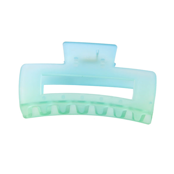 Women's Retro Butterfly Hair Shark Clip With Frosted Gradient Color And Baking Paint Design