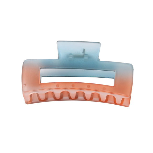 Women's Retro Butterfly Hair Shark Clip With Frosted Gradient Color And Baking Paint Design