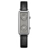 Women's Retro Casual Alloy Case Belt Strap Square Quartz Belt Watch