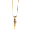 Women's Retro Cross Pendant Necklace With Rhinestone Alloy Pendant And Bead Chain Long Necklace
