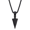 Women's Retro Cross Pendant Necklace With Rhinestone Alloy Pendant And Bead Chain Long Necklace