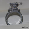 Women's Retro Elegant Ring Copper Zircon Geometric