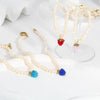 Women's Retro Fashion Necklace With Raspberry Shaped Stainless Steel Pendant Set With Freshwater Pearls