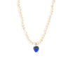 Women's Retro Fashion Necklace With Raspberry Shaped Stainless Steel Pendant Set With Freshwater Pearls