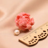 Women's Retro Geometric Pearl Earrings With Embossed Electroplated Finish High Quality 925 Silver Jewelry