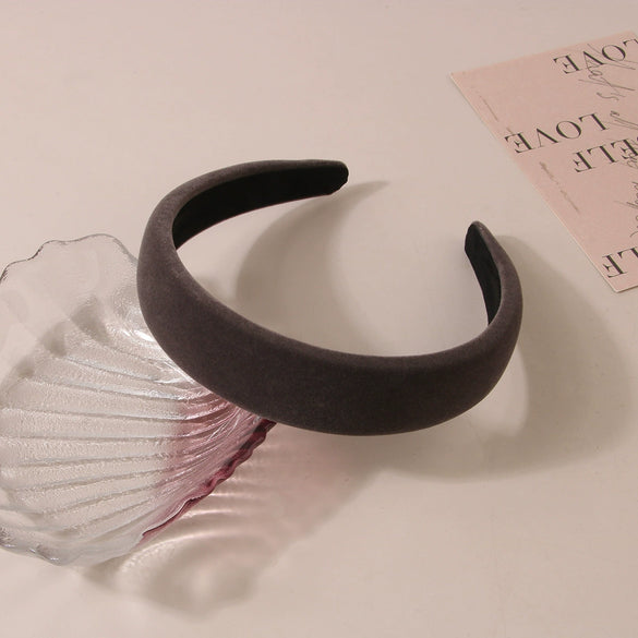 Women's Retro Handmade Cloth Velvet Headband Hair Accessories
