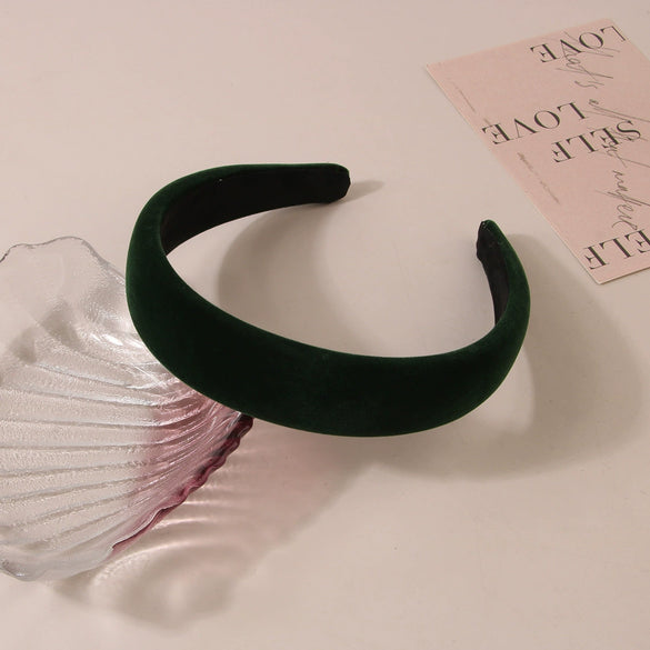 Women's Retro Handmade Cloth Velvet Headband Hair Accessories