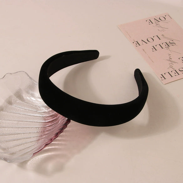 Women's Retro Handmade Cloth Velvet Headband Hair Accessories