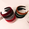 Women's Retro Handmade Cloth Velvet Headband Hair Accessories