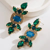 Women's Retro Ins Style Alloy Rhombus Diamond Earrings