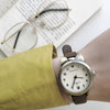 Women's Retro Leisure Watch Alloy Case Ordinary Glass Mirror Pointer Display