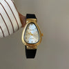Women's Retro Light Luxury Silicone Alloy Watch With Snake Head Design