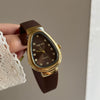 Women's Retro Light Luxury Silicone Alloy Watch With Snake Head Design