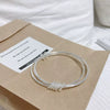 Women's Retro Metal Jewelry Bracelet With Electroplating And Threering Design