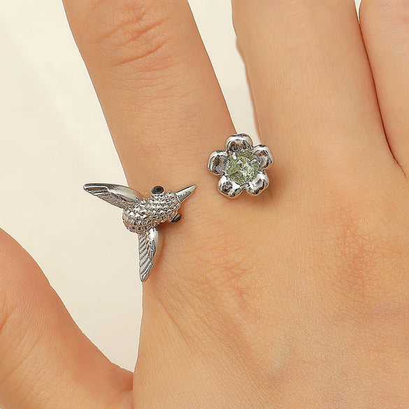Women's Retro Niche Animal Zodiac Copper Ring