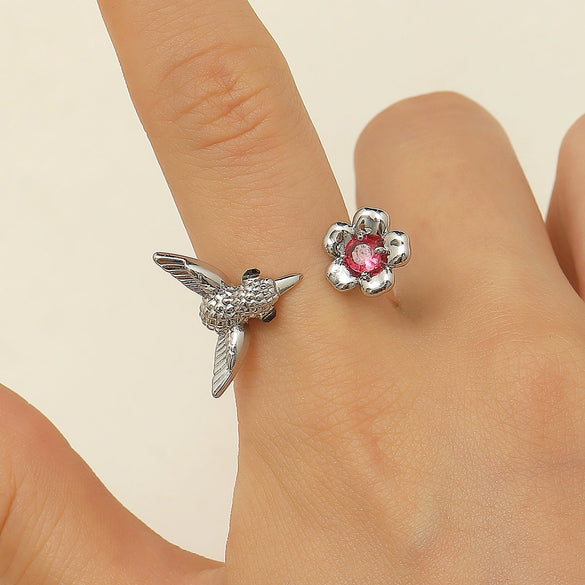 Women's Retro Niche Animal Zodiac Copper Ring