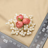 Women's Retro Pearl Brooch With Geometric Rose And Snowflake Design Electroplated Fashion Pin