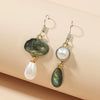 Women's Retro Pearl Enamel Imitation Abalone Shell Zinc Alloy Drop Shape Earrings
