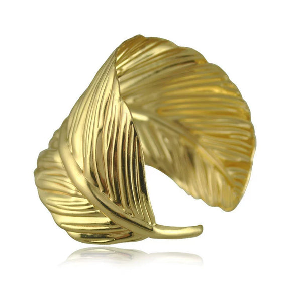 Women's Retro Punk Style Alloy Tree Leaf Electroplated Bracelet