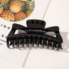 Women's Retro Resin And Plastic Shark Clip Hairpin Handmade Elegant Hair Claw Clip For Everyday Hairstyles