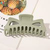 Women's Retro Resin And Plastic Shark Clip Hairpin Handmade Elegant Hair Claw Clip For Everyday Hairstyles