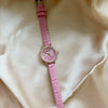 Women's Retro Simple Light Luxury Watch With Alloy Case Crystal Diamond And Small Disc Design