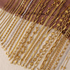 Women's Retro Simple Style 316L Stainless Steel Chain Necklace With Electroplating