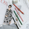 Women's Retro Square Alloy Case Ordinary Glass Mirror Leisure Style Watch