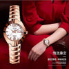 Women's Retro Square Dial Alloy Watch With Stainless Steel Clasp And Mineral Strengthened Glass Mirror