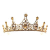 Women's Rhinestone Crown Hollow Alloy Headband Hair Accessories